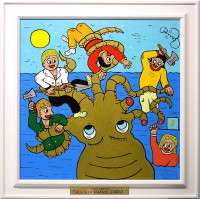 František R. Čech - Boj s ochránci zvířat - originál 